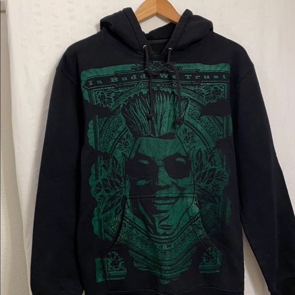Advanced Men’s black hoodie size medium - Picture 1 of 8